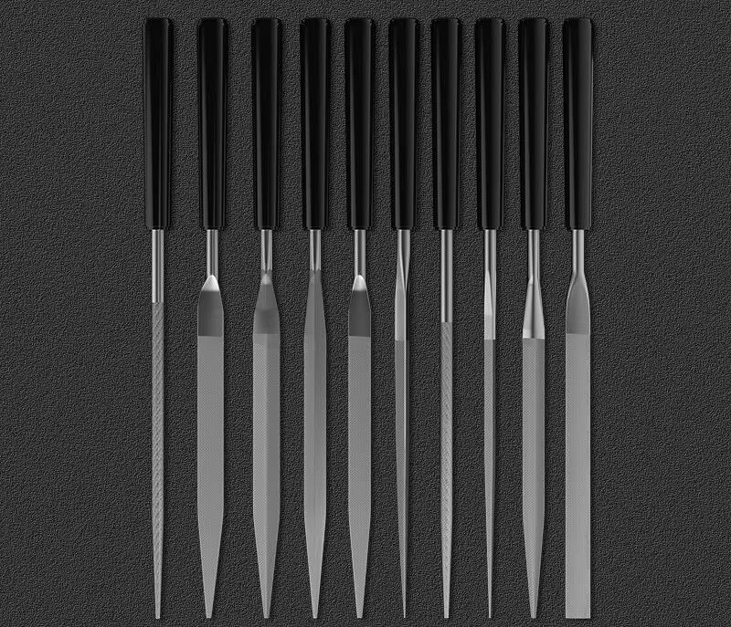 Thumbnail: Needle File 10pcs/set, Metal