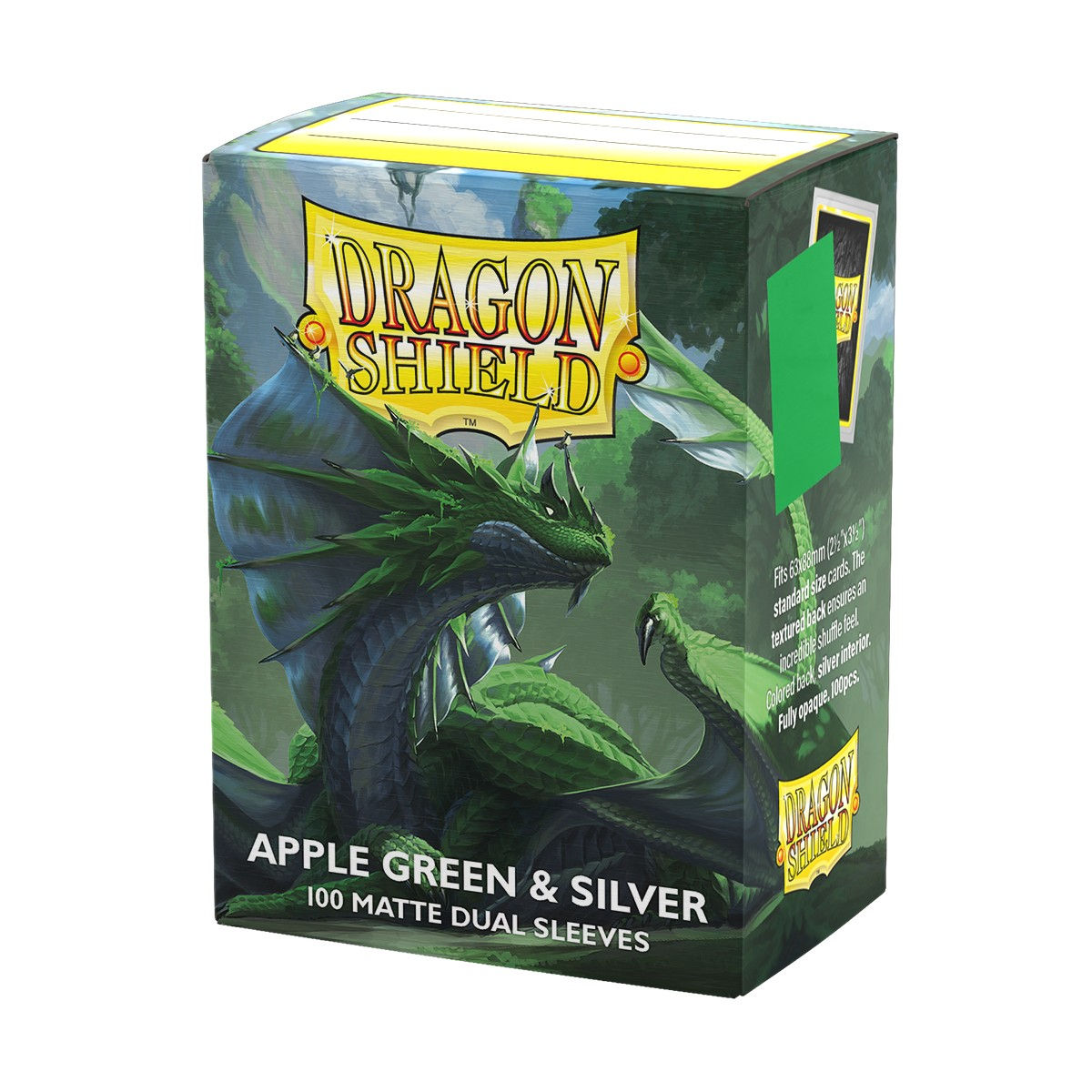 Dragon Shield Sleeves: Matte Dual 100CT Box Std. Size