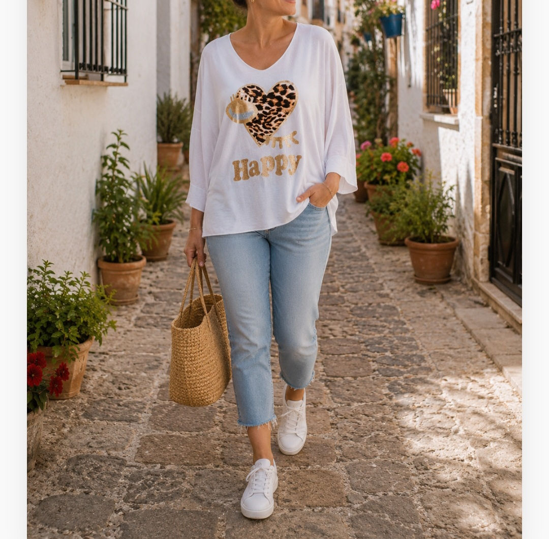 Pull léger et doux avec motifs coeurs à détails 5 coloris disponibles Anne & Co