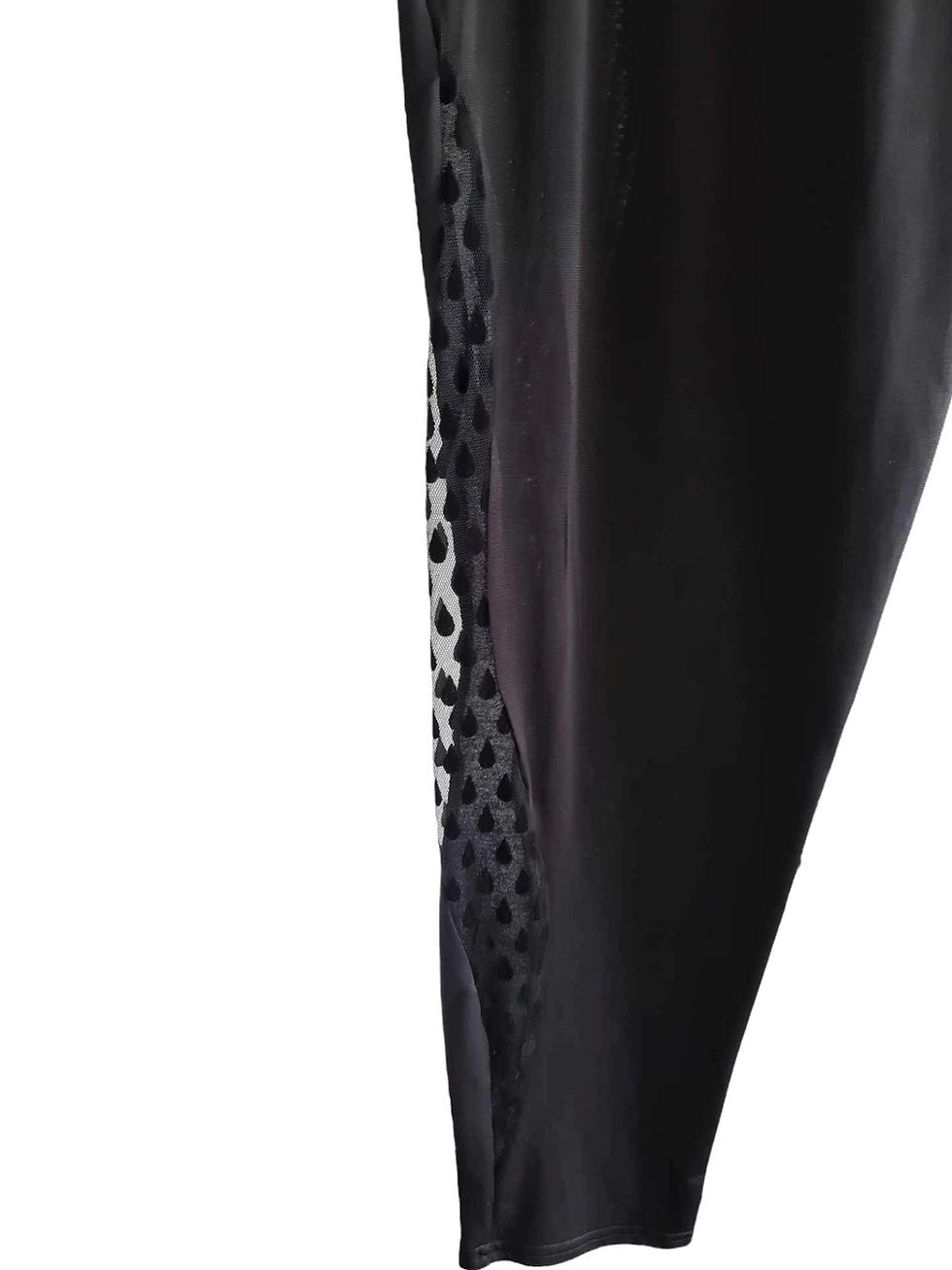 Miniaturbild: Legging noir à détails de tulle Veti Style