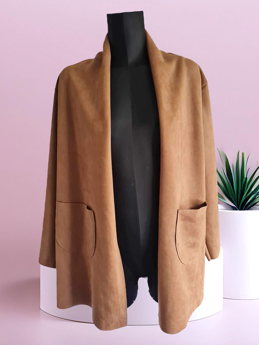 Thumbnail: Veste suédine 3 coloris disponibles Emilie Fashion E&F