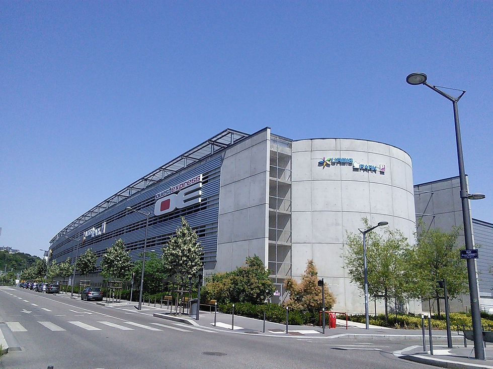 façade arrière parkings