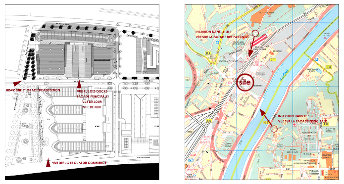 plan masse et situation