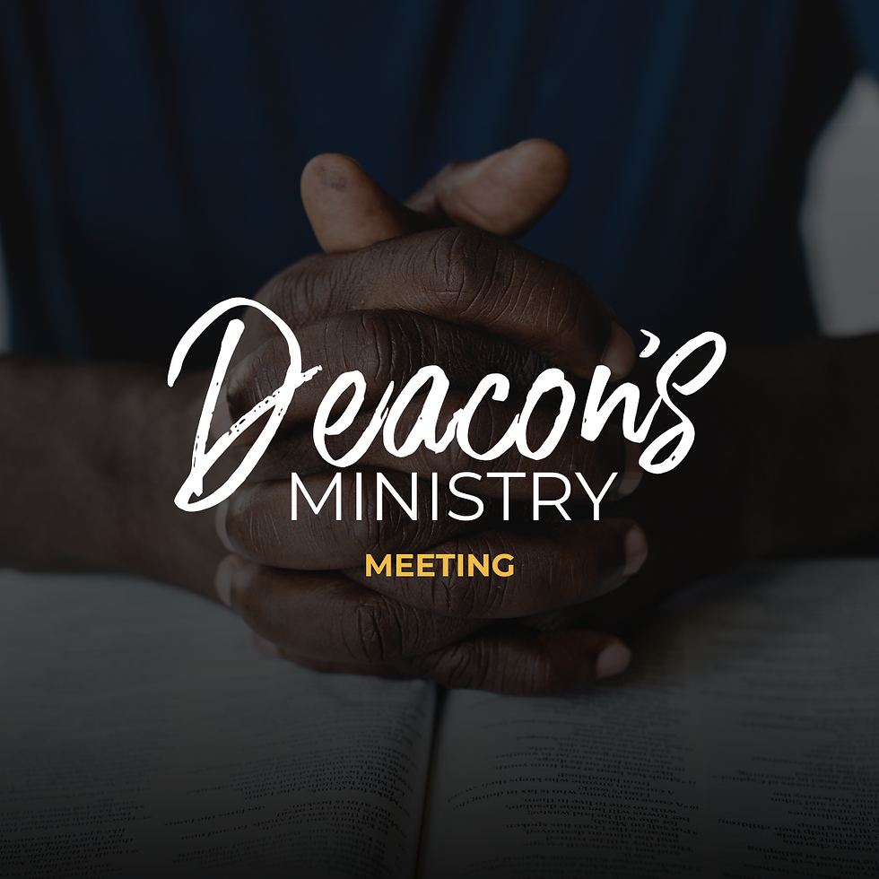 Deacon’s Ministry Meeting