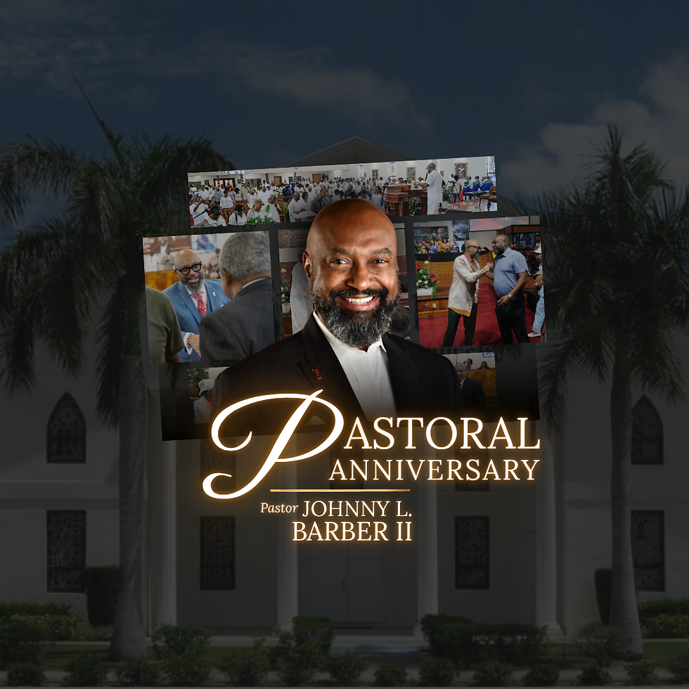 Pastor Barber's Anniversary Sunday Service with Rev. Toby Philpart