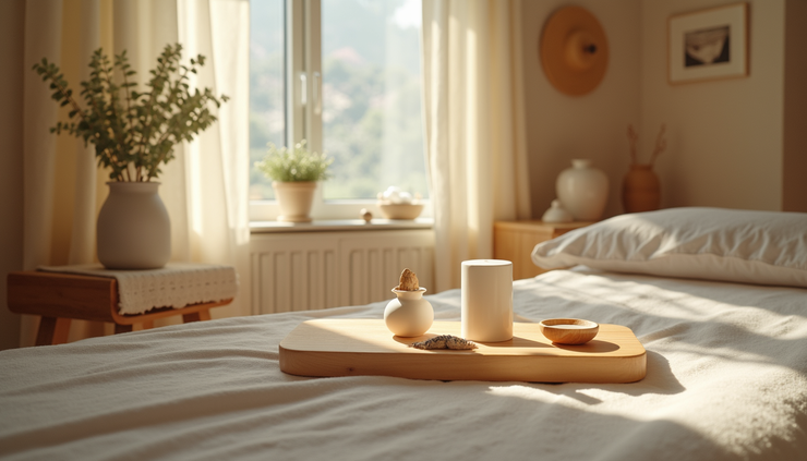 Close-up view of a clinical psychologist’s office with therapy tools and calming decor