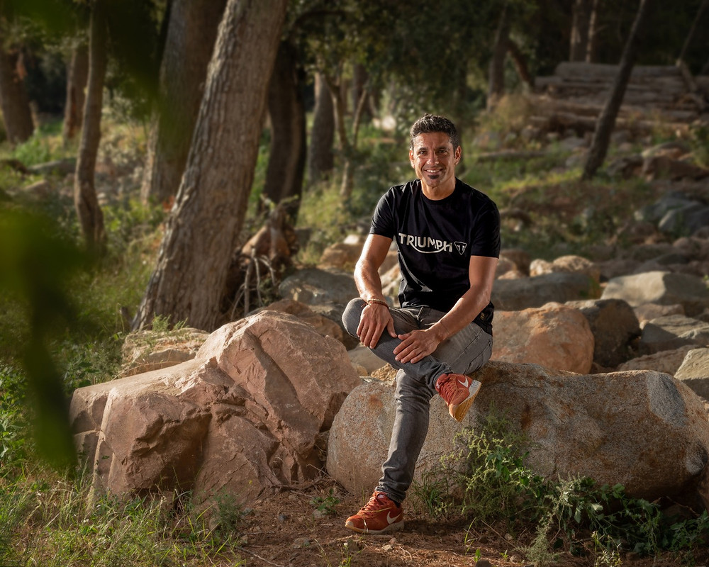 O espanhol Iván Cervantes, pentacampeão mundial de Enduro participará no desenvolvimento do projeto