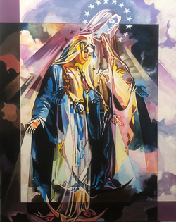 L'assomption 73x92 cm
