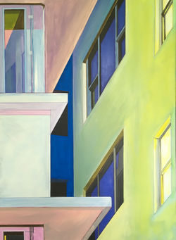 Clair de nuit Miami 73x100 cm