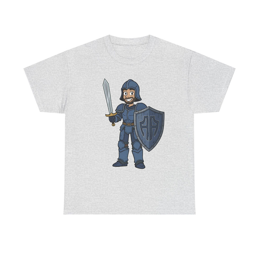 Thumbnail: Knighty Artist Armor  Graphic Tee 