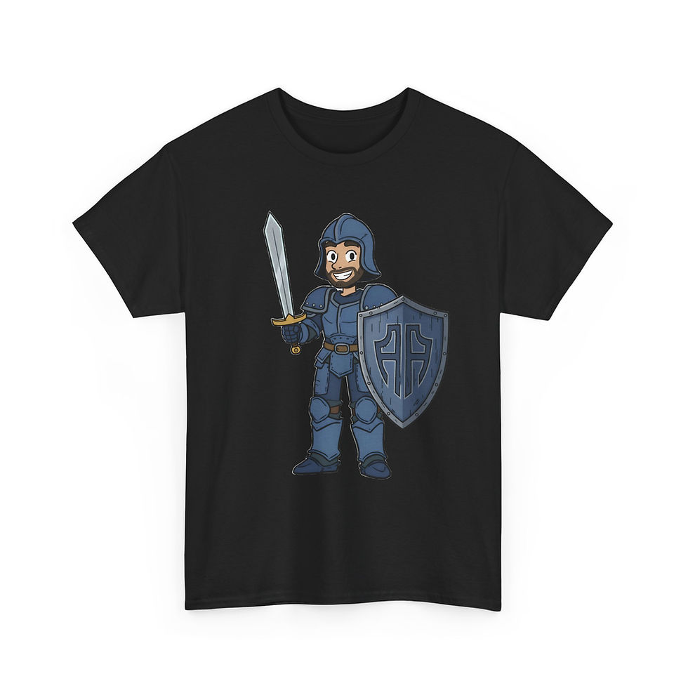 Thumbnail: Knighty Artist Armor  Graphic Tee 
