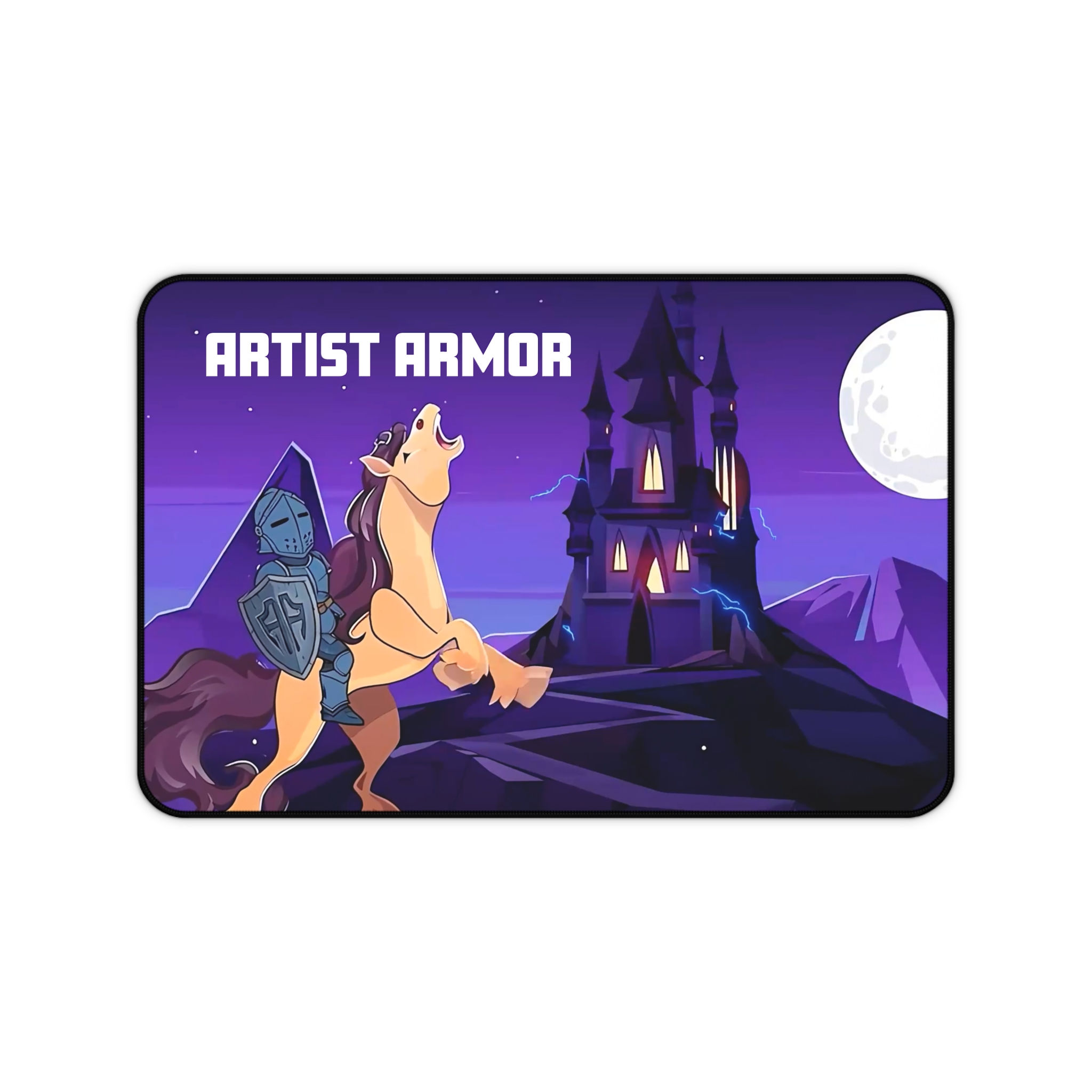 Knightly Artist Armor Desk Mat