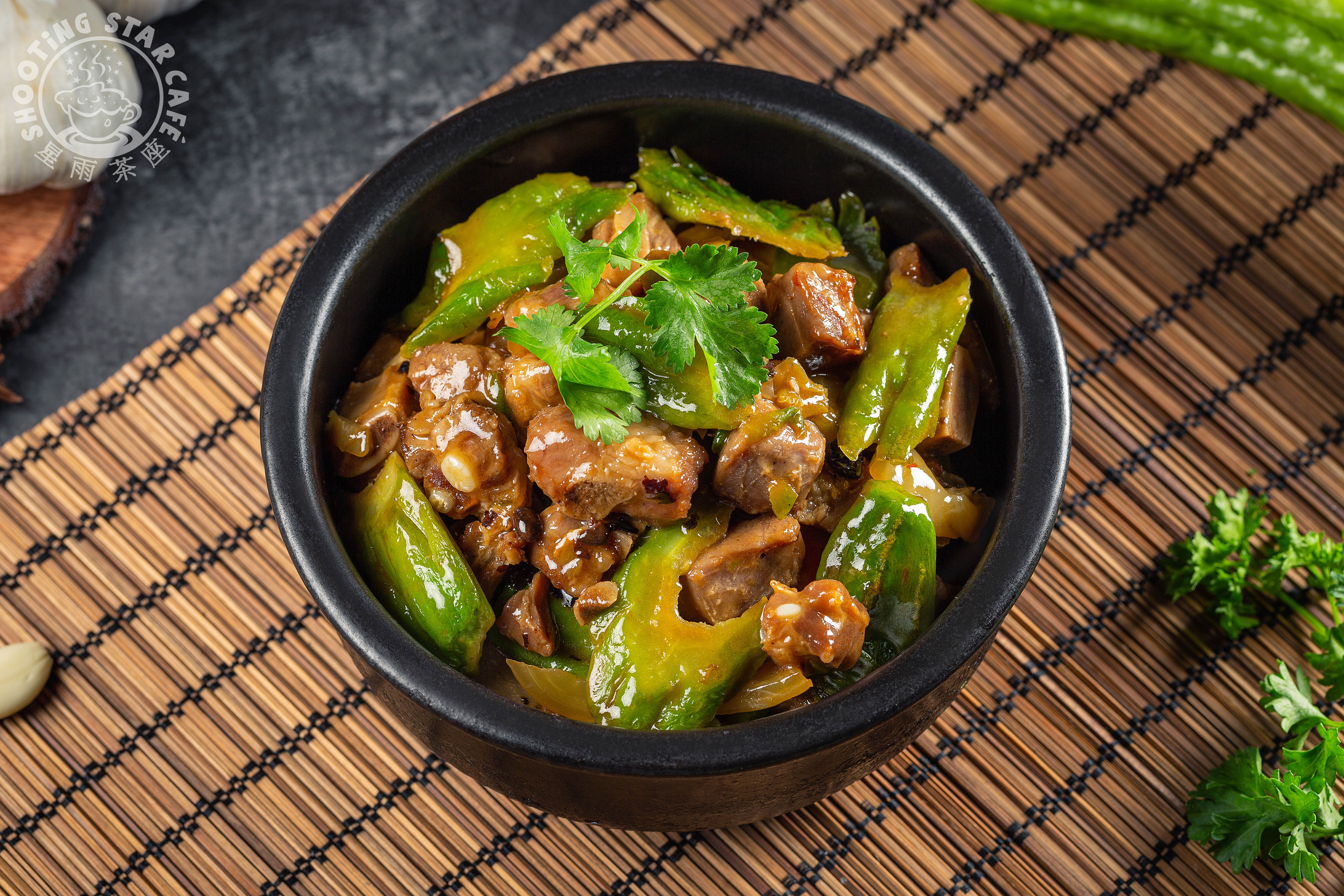 Arranged Food and Objects