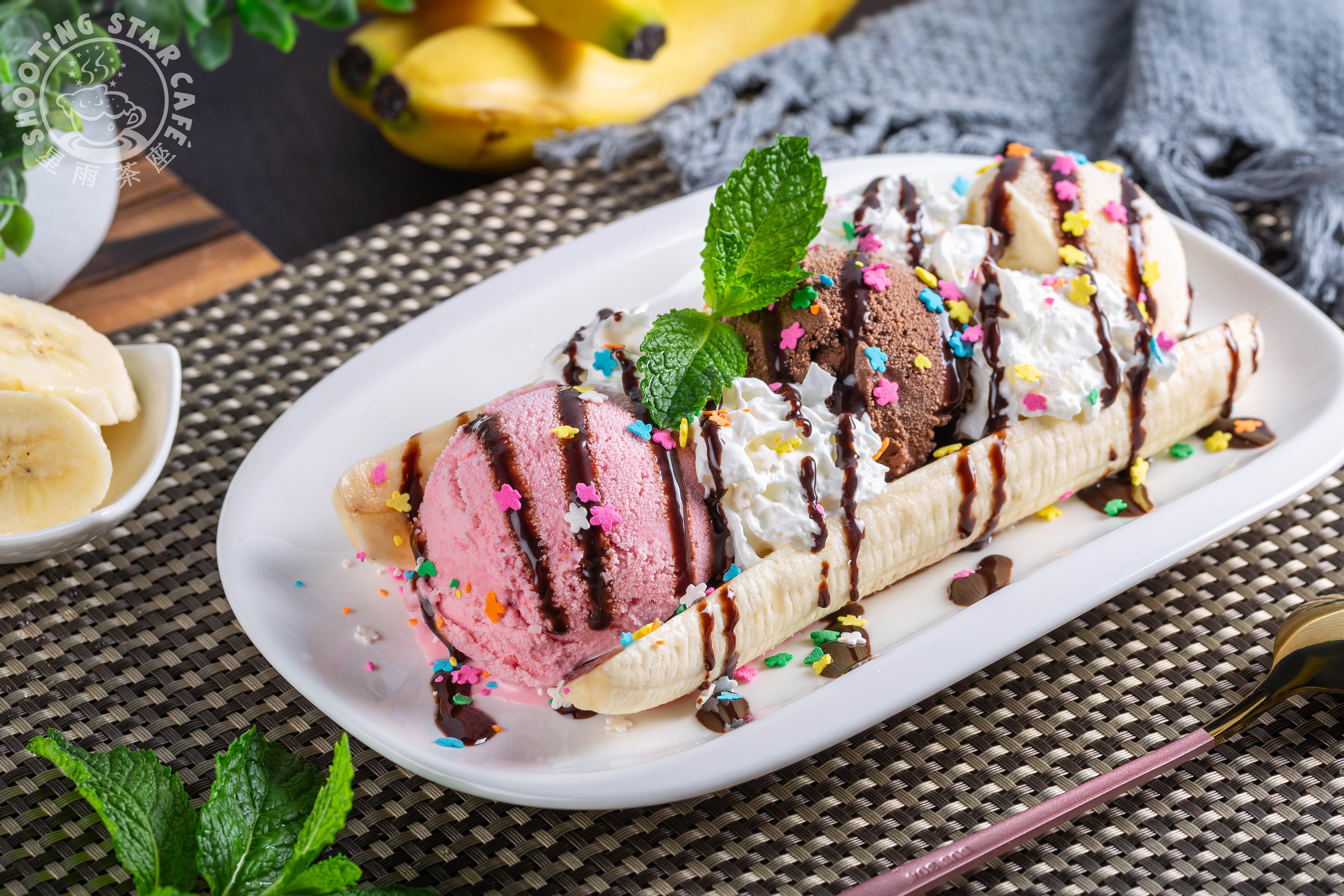 Arranged Food and Objects