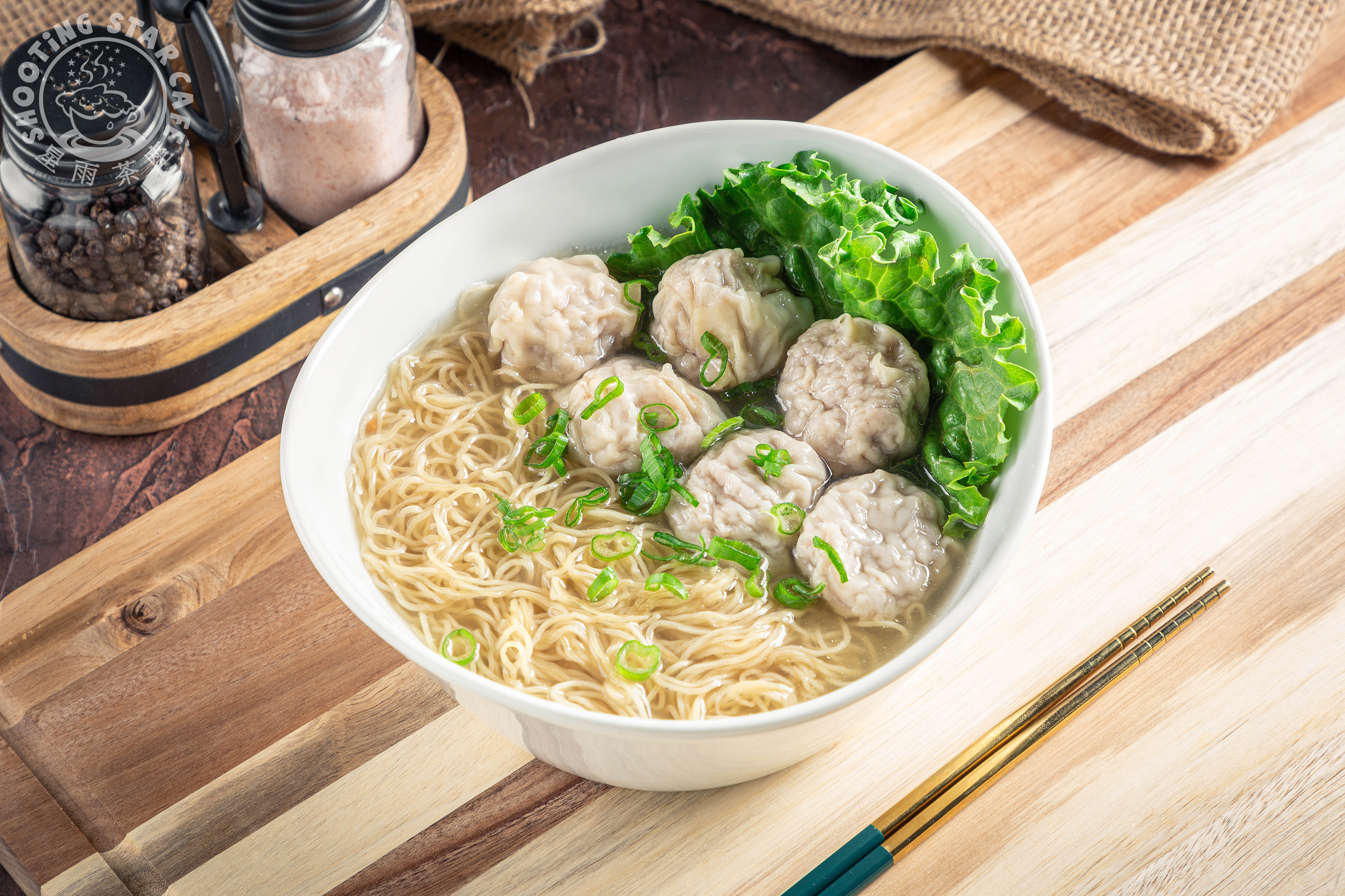 Arranged Food and Objects