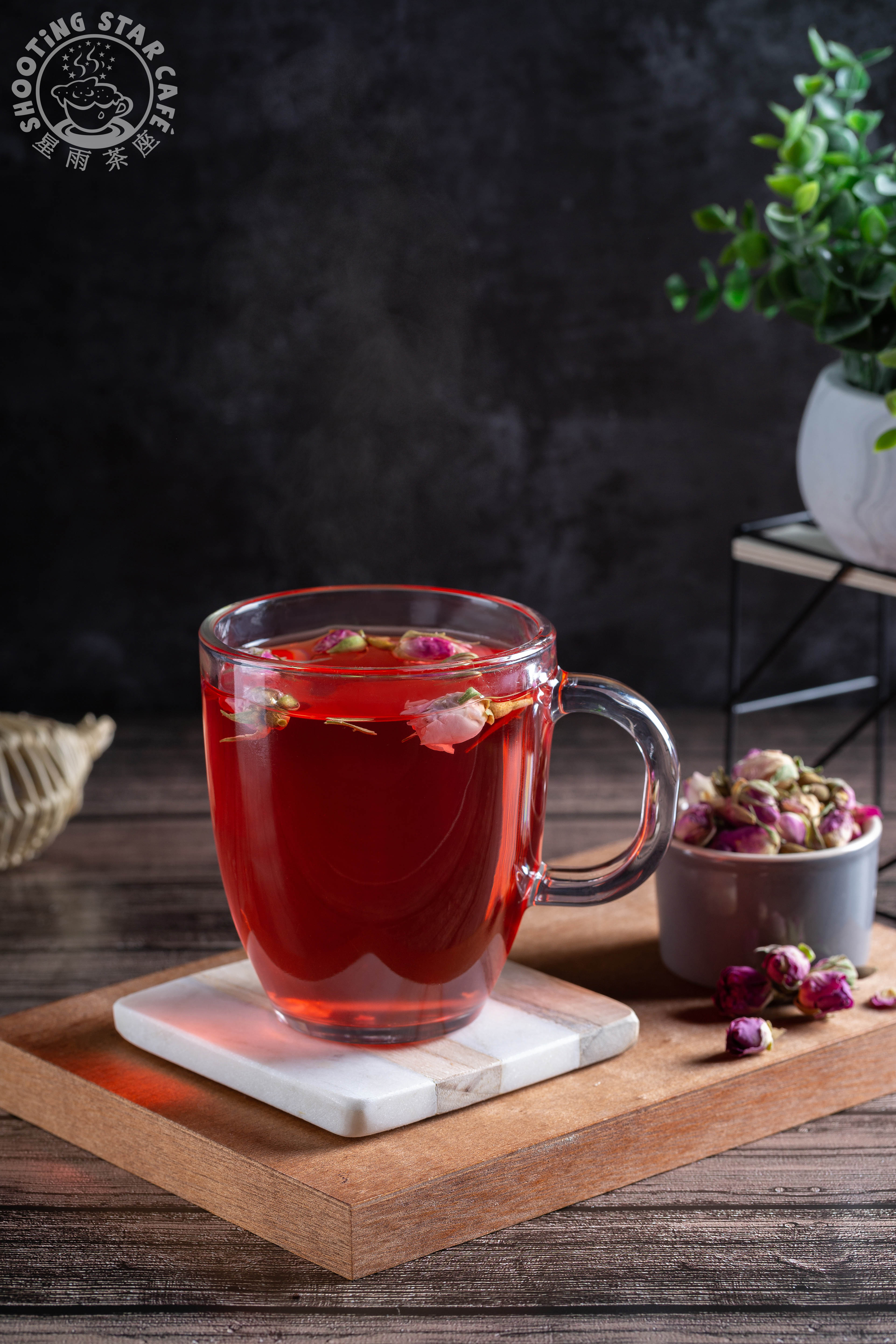 Arranged Food and Objects