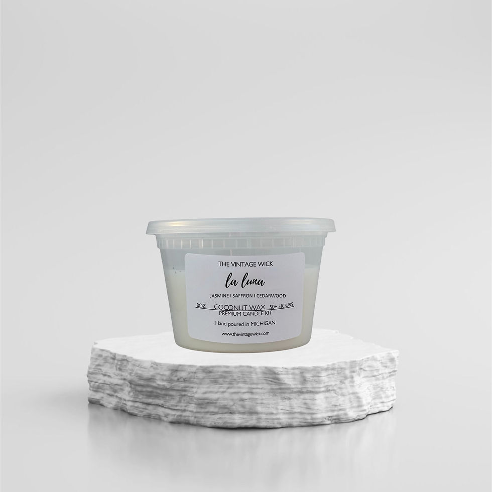 La Luna Candle Kit - 8oz