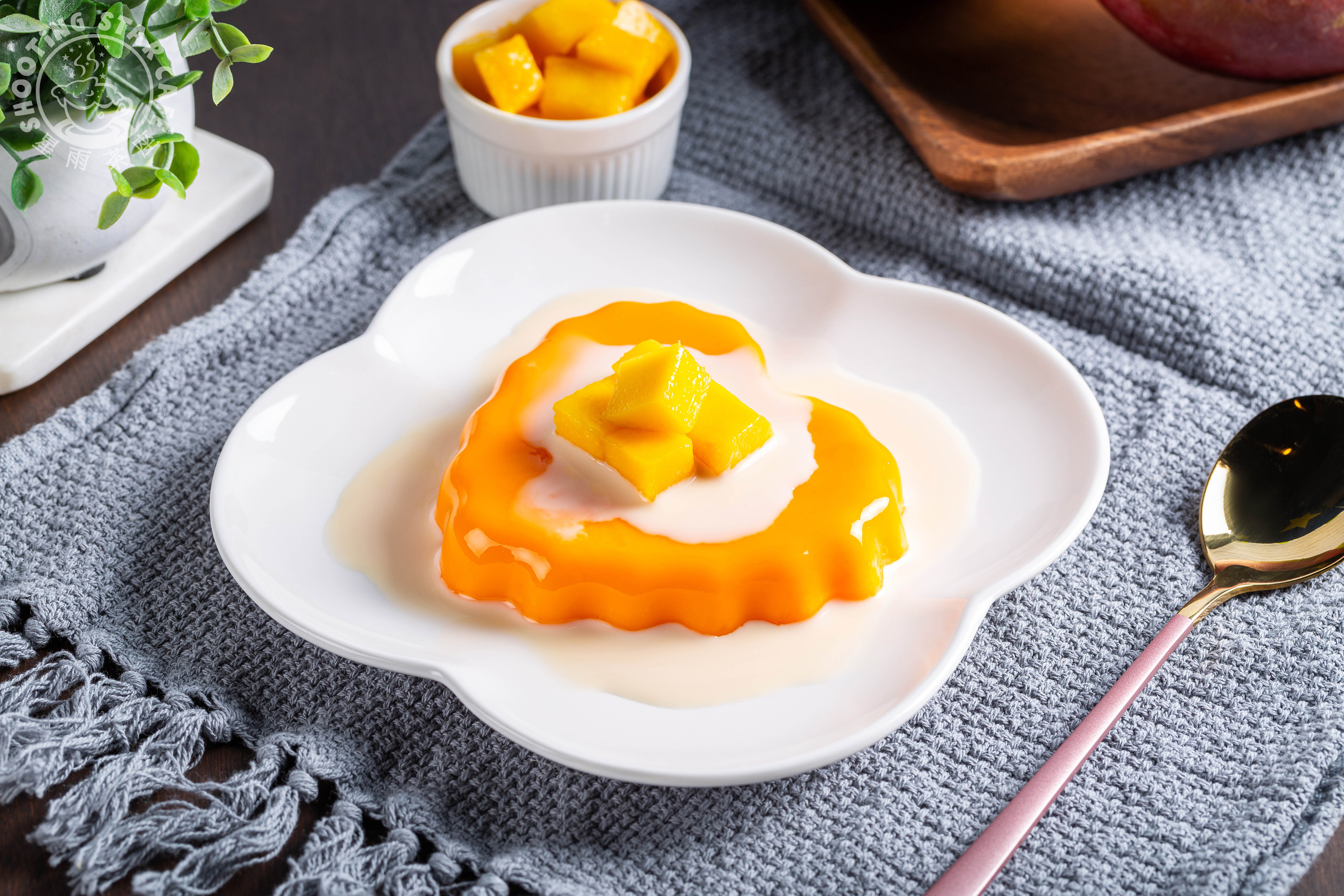 Arranged Food and Objects