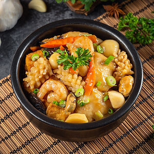 Seafood Tofu Clay Pot 海鮮豆腐煲
