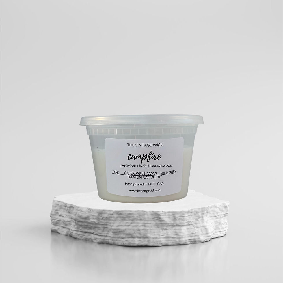 Campfire Candle Kit - 8oz