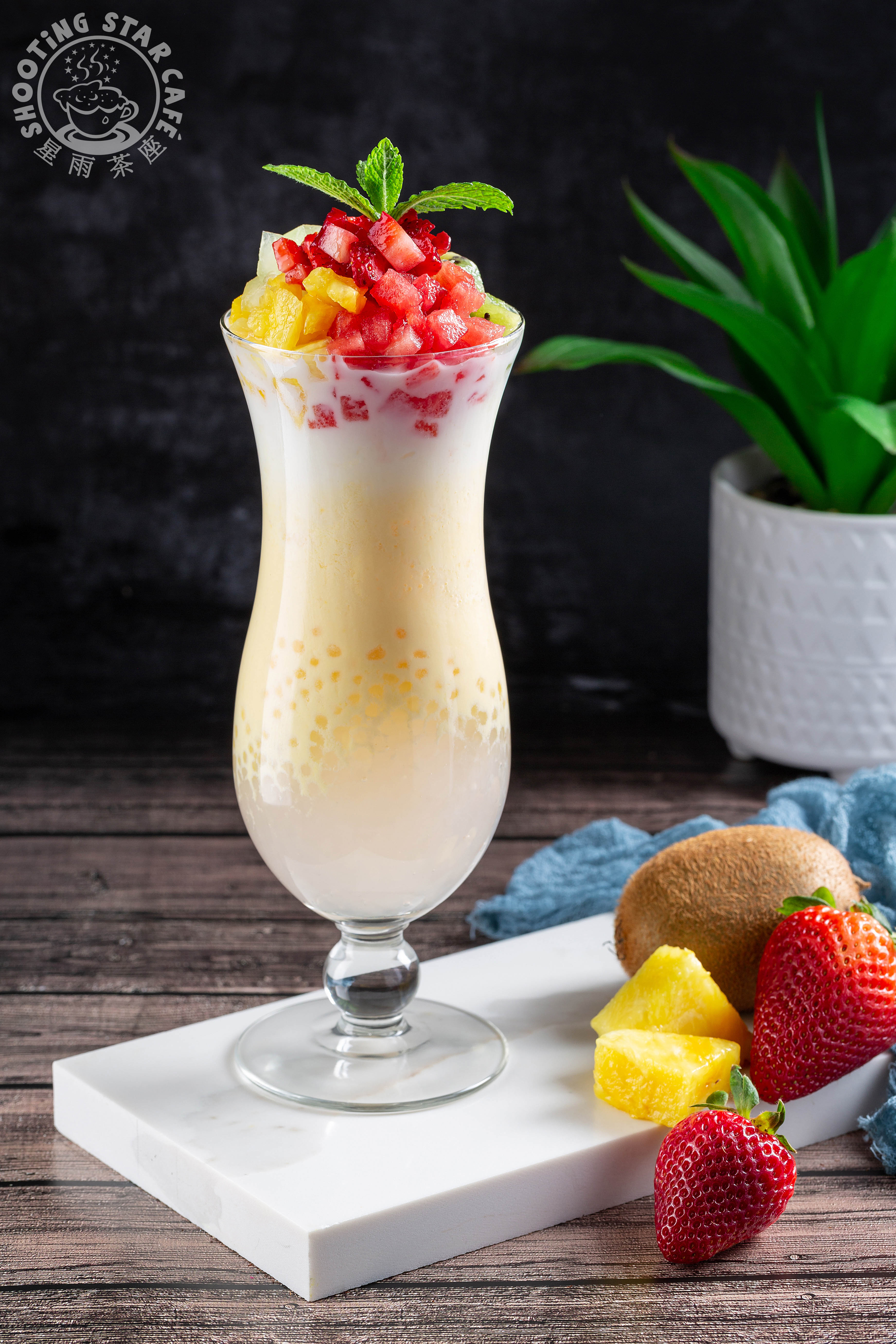 Arranged Food and Objects