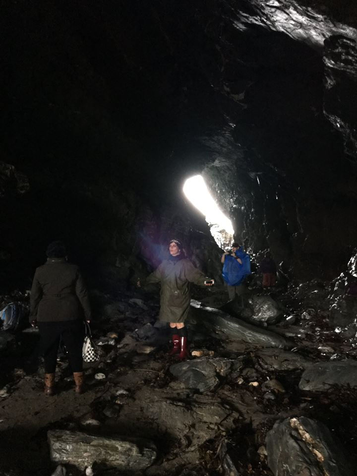 Merlin's Cave, Tintagel, UK (photo Dinysio Walloe)