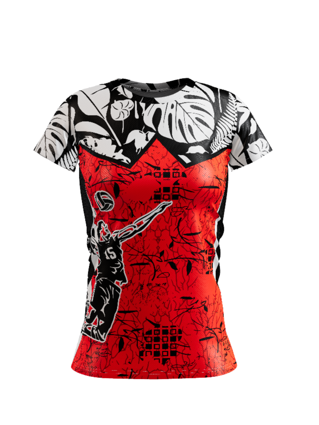 Voley - Jersey Impacto Carmesí