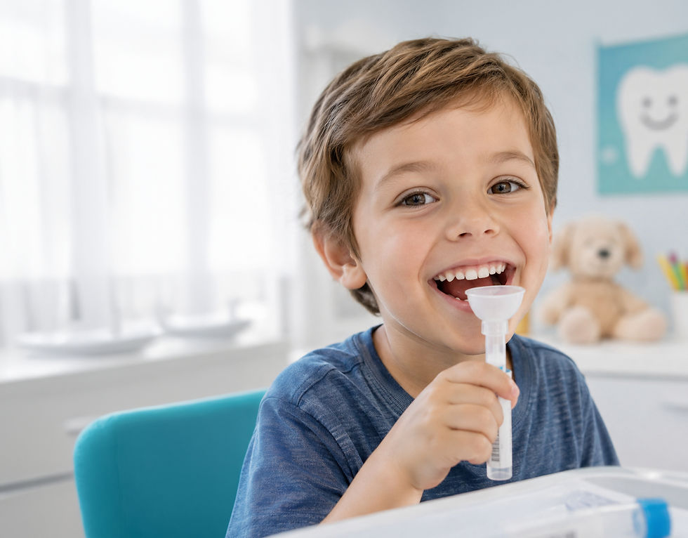 Saliva demais ou boca seca na criança: o que os pais precisam saber 💧🦷