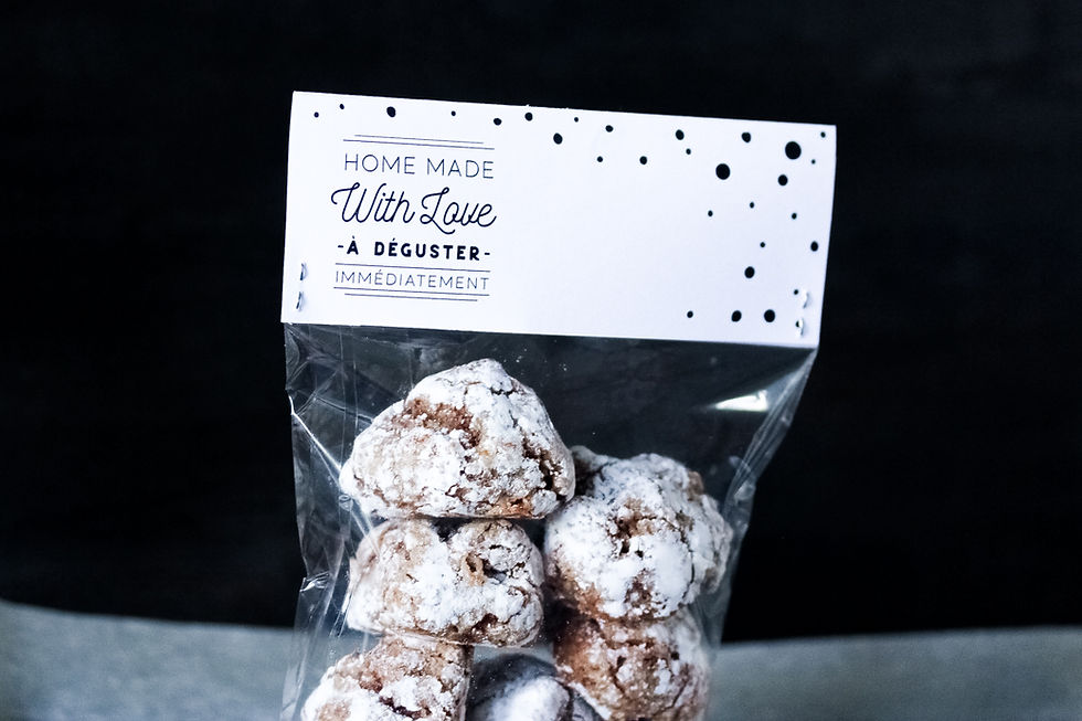 Miniaturbild: Amaretti Etiketten & Rezept DRUCKVORLAGE