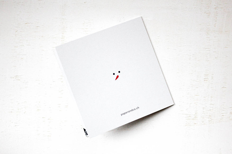 Miniature : Carte de Noël "Let it snow"