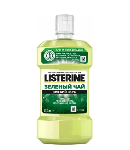 Listerine ополіскувач для рота "Зелений чай" 250мл