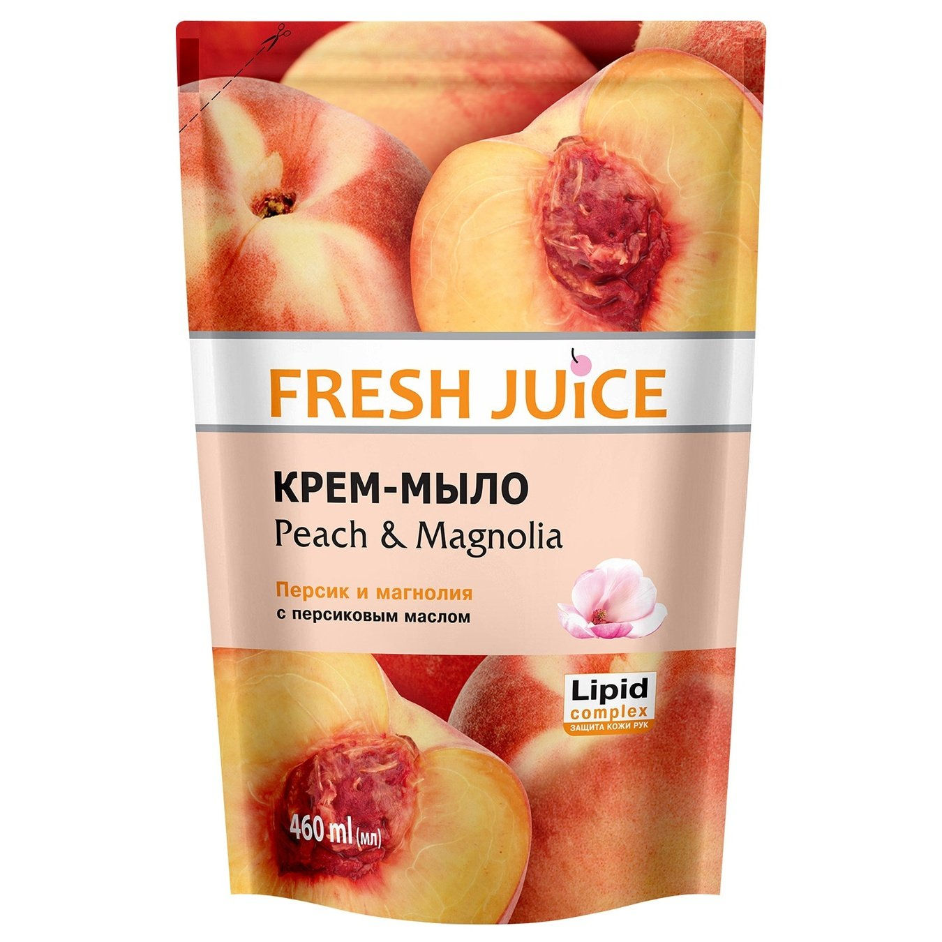 Fresh juice мило рідке "Персик і магнолія" 460мл