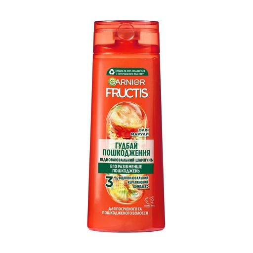 Garnier fructis шампунь "Гудбай пошкодження" 400мл
