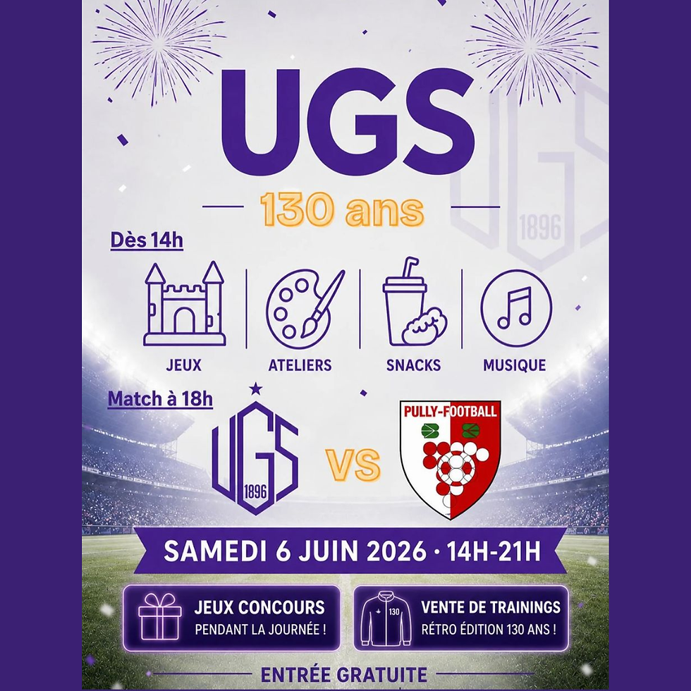 UGS fête ses 130 ans