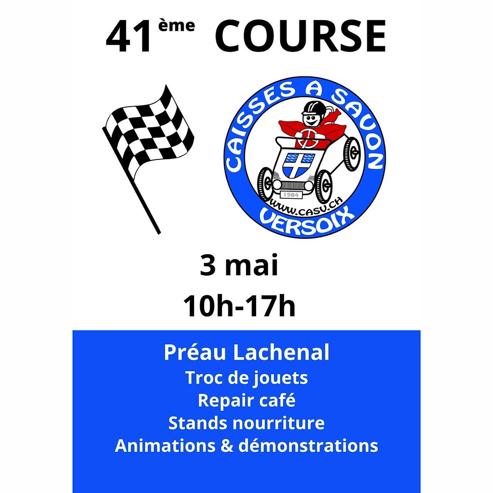 41ème Course de Caisses à savon de Versoix