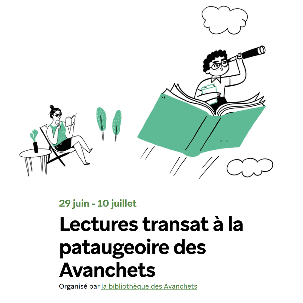 Lectures transat à la pataugeoire des Avanchets