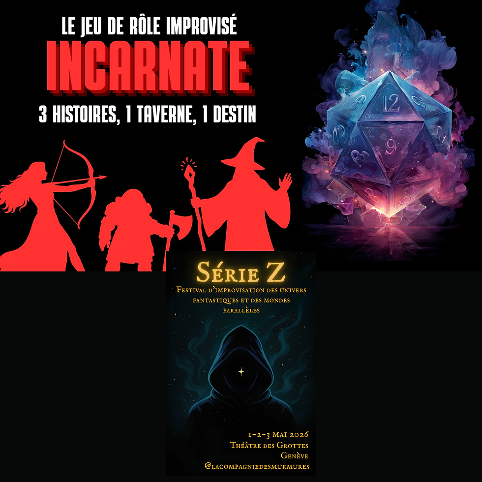 INCARNATE - Le jeu de rôle improvisé. Dès 7 ans