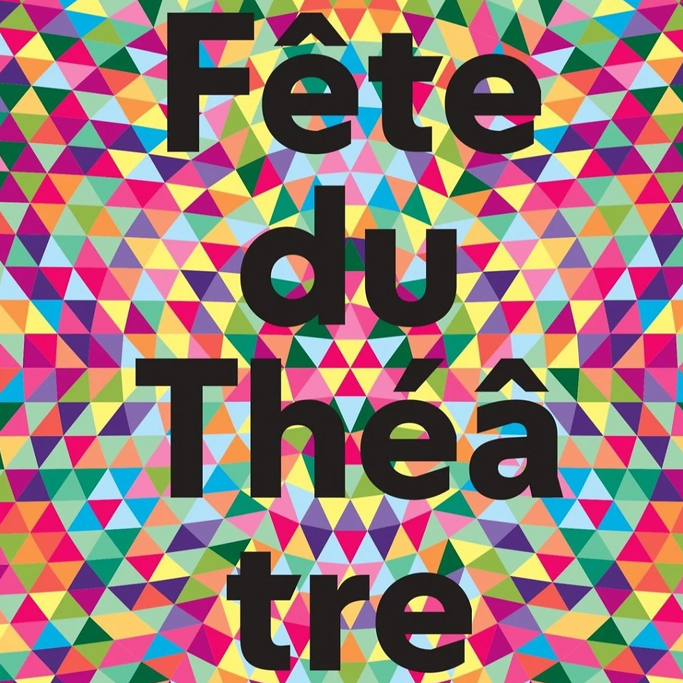 Fête du Théâtre du 6 au 13 octobre