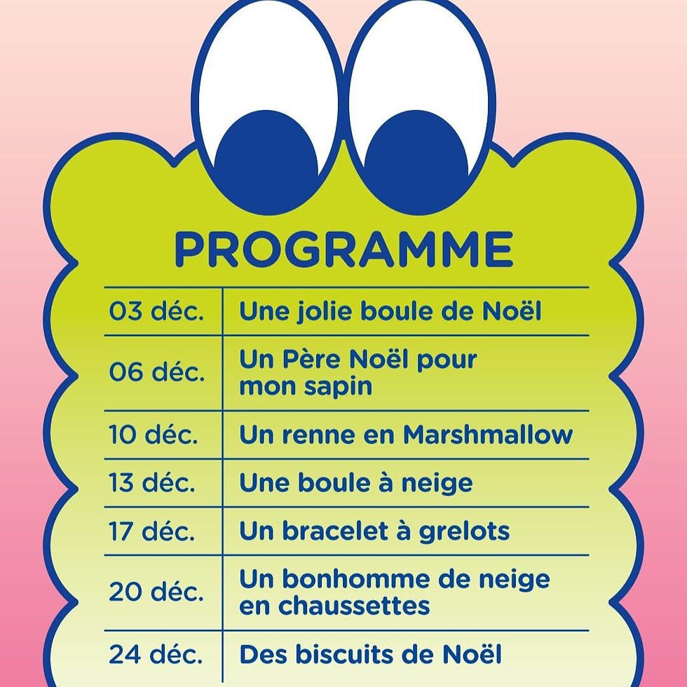 Ateliers ré-créatifs "Des biscuits de Noël"
