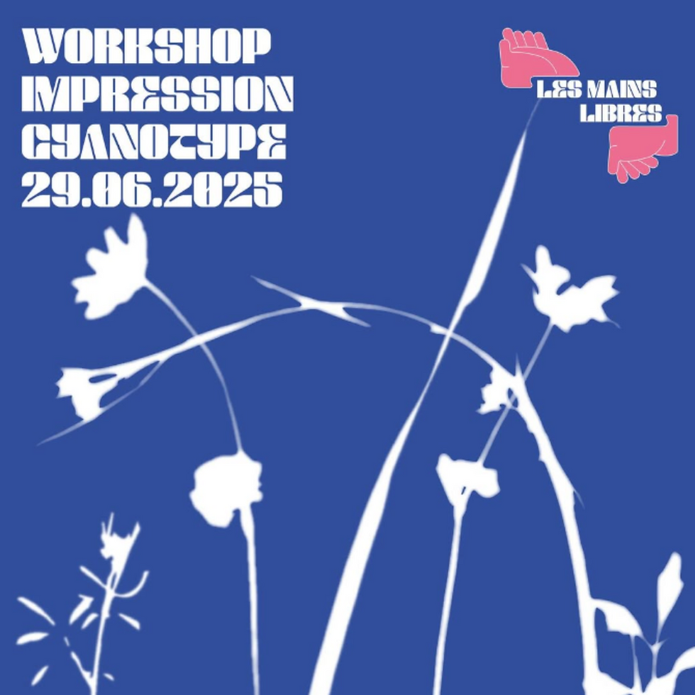 Atelier d’impression cyanotype dès 4 ans