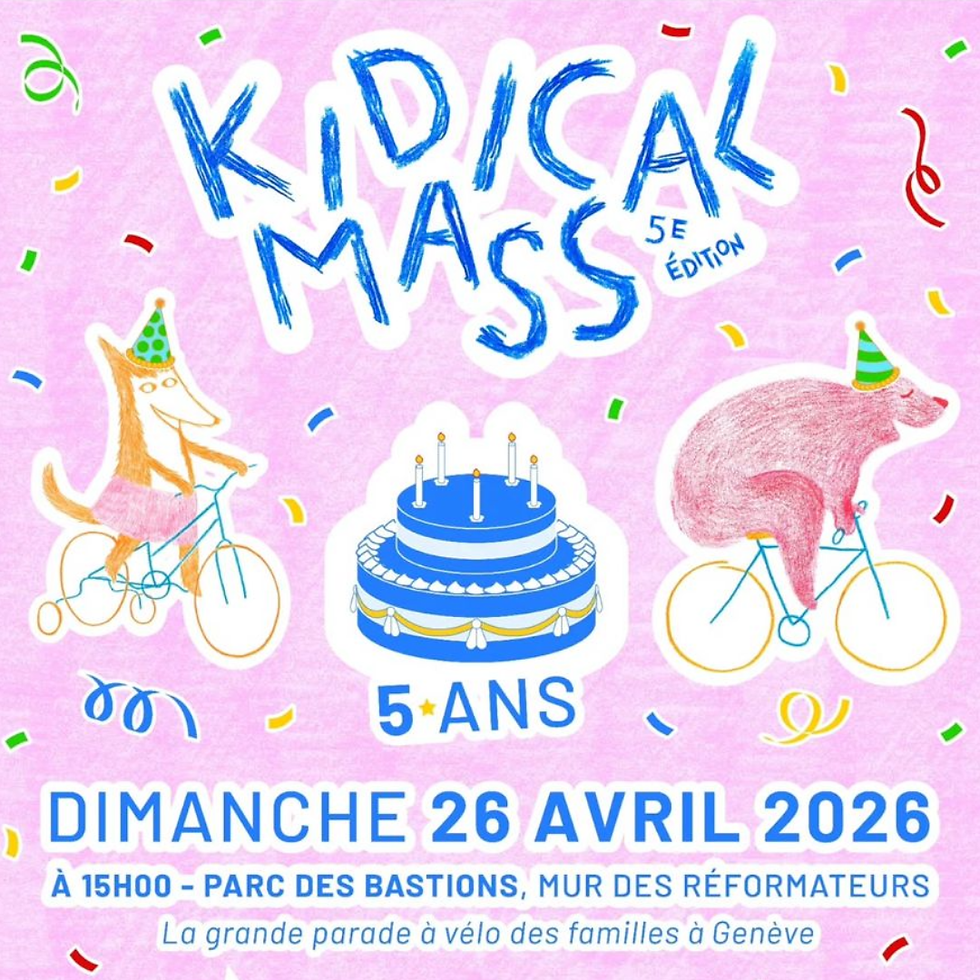 Kidical Mass – La parade à vélo des enfants