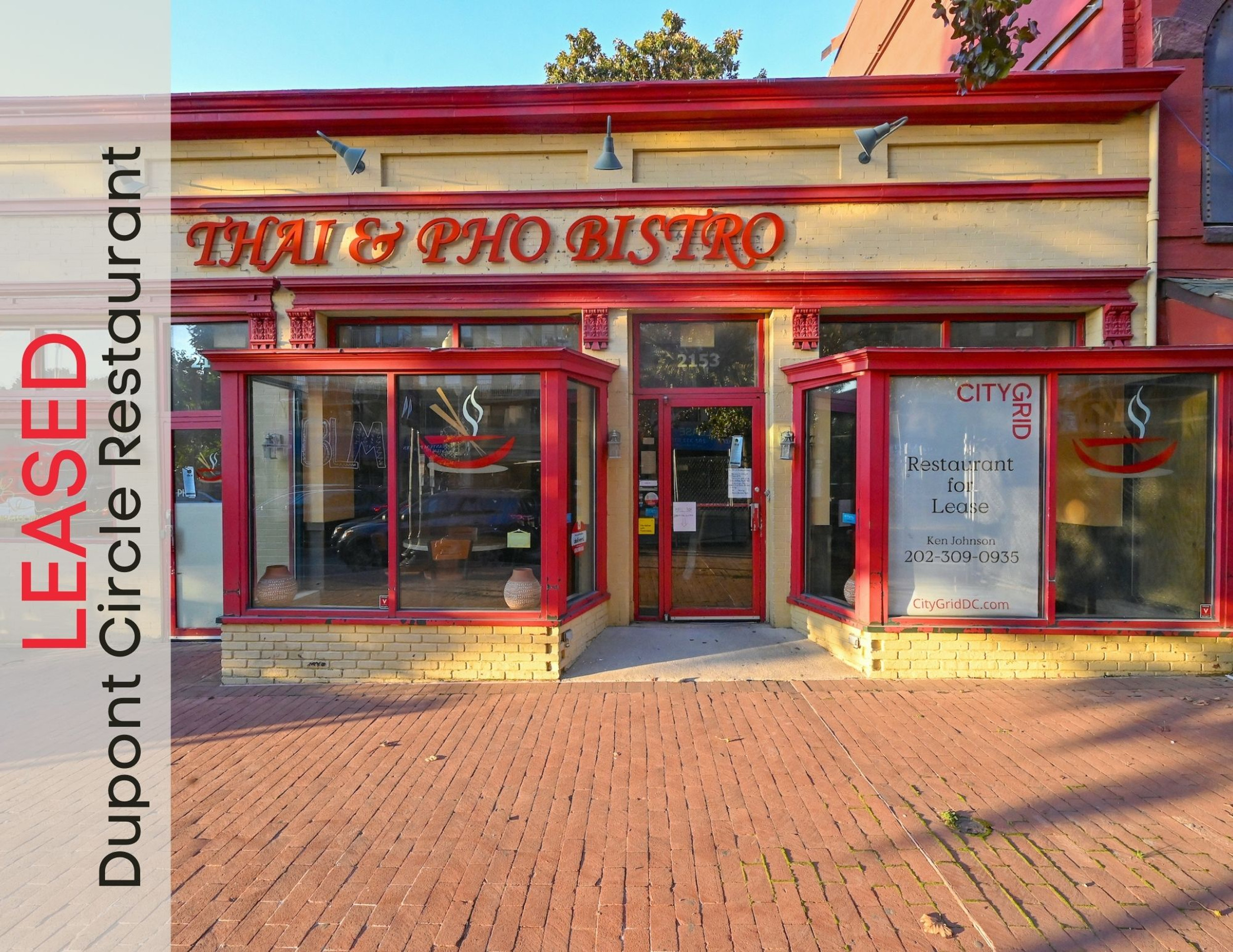 2153 P Street Dupont Circle Restaurant Retail Lease Washington DC