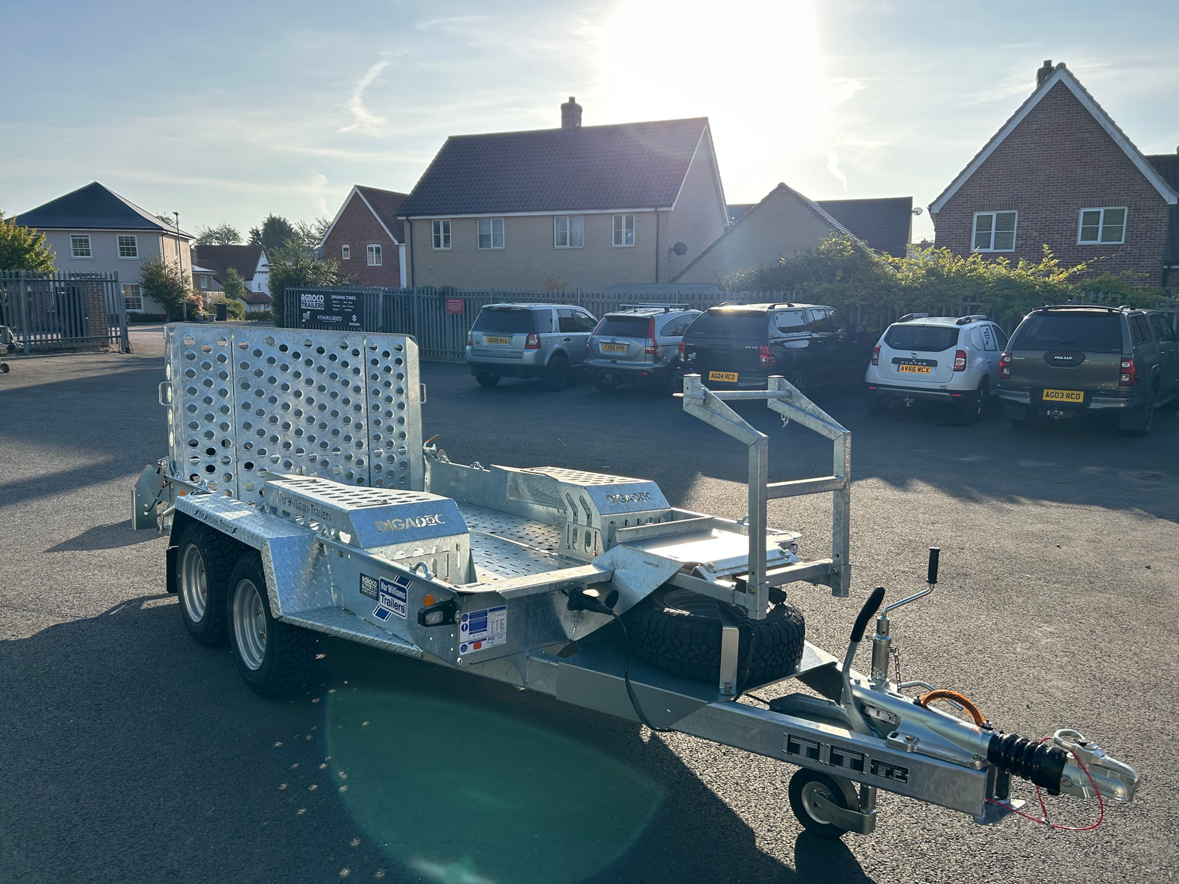 Ifor Williams GH1054BT DigaDoc Plant Trailer
