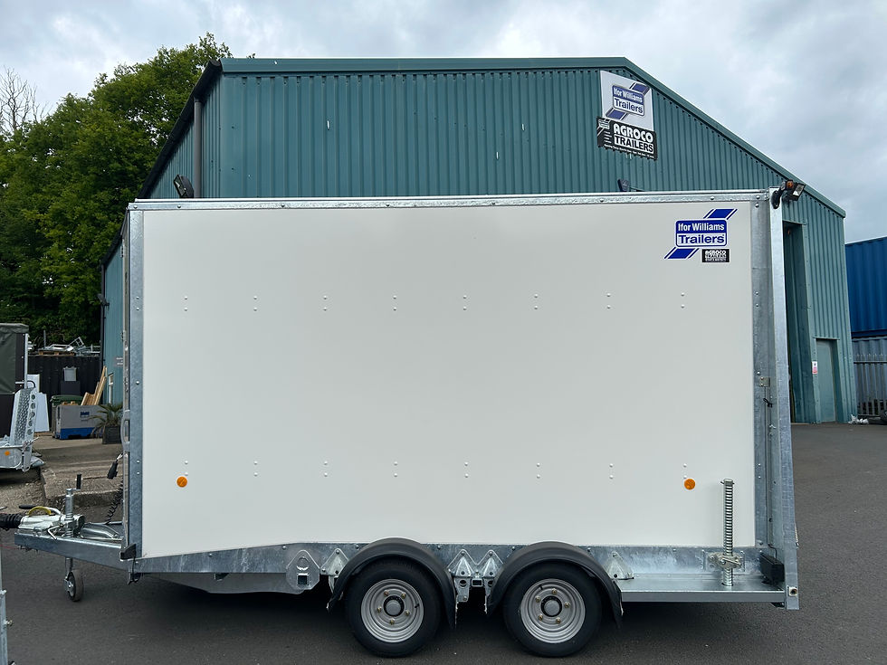 Thumbnail: Ifor Williams BV126 7' Headroom BoxVan Trailer