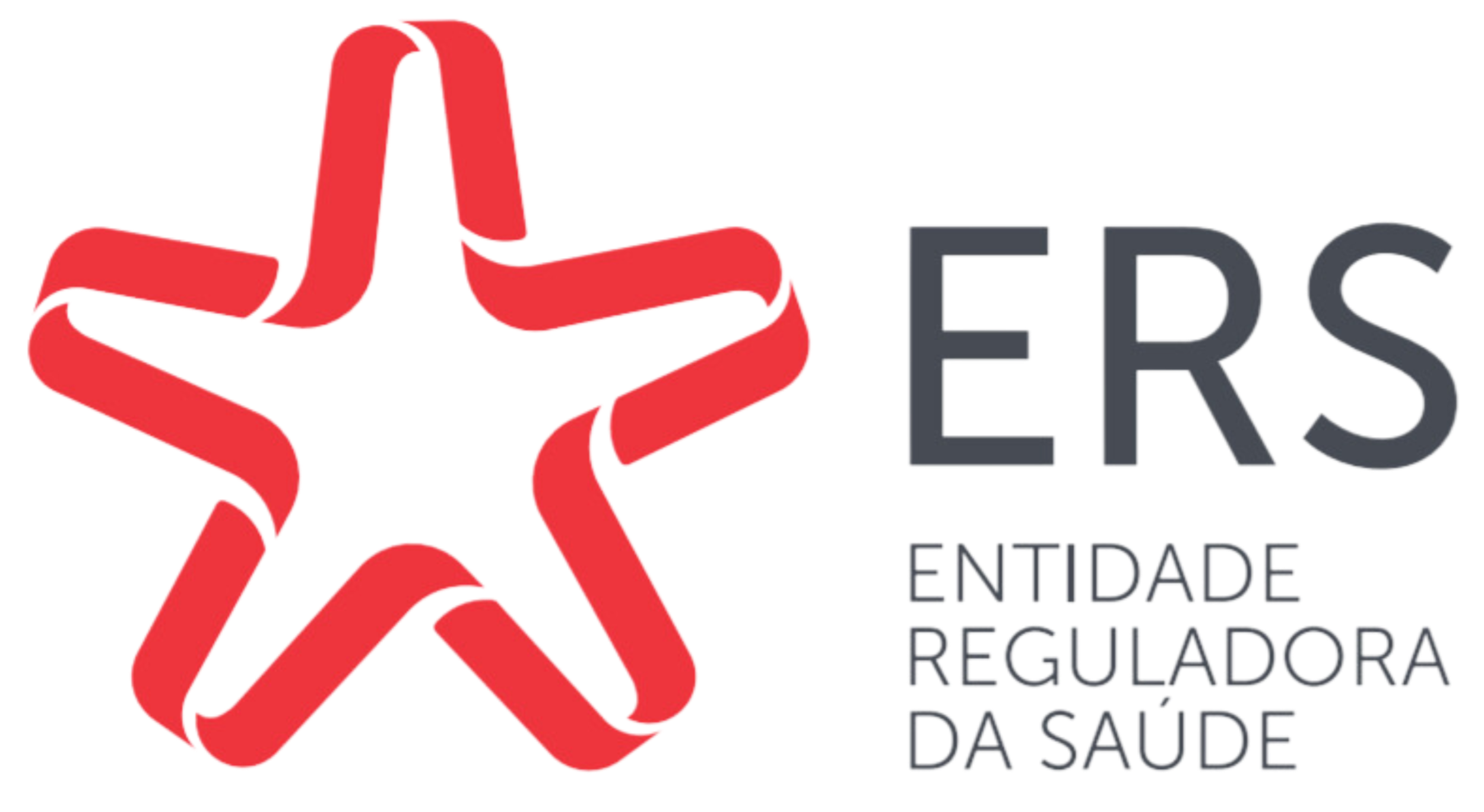 Logotipo da ERS, comprovando que a Clínica Alegre é autorizada pela Entidade Reguladora da Saúde, garantindo confiança e credibilidade em seus serviços.