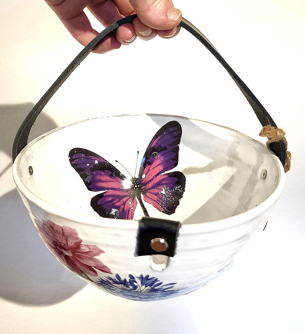 Purple wings