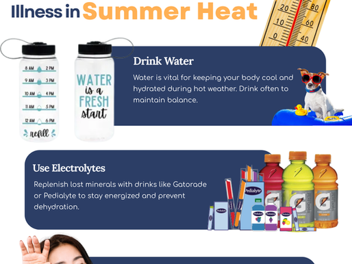 Staying Hydrated Tips to Prevent Illness in Summer Heat