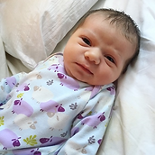 Calm Waves HypnoBirthing baby Florence