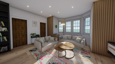 Belsize Park - Living Room