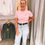 Thumbnail: Womens Pink Tee